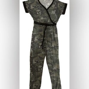 Fantastic fawn Cross front Thermal Jumpsuit
